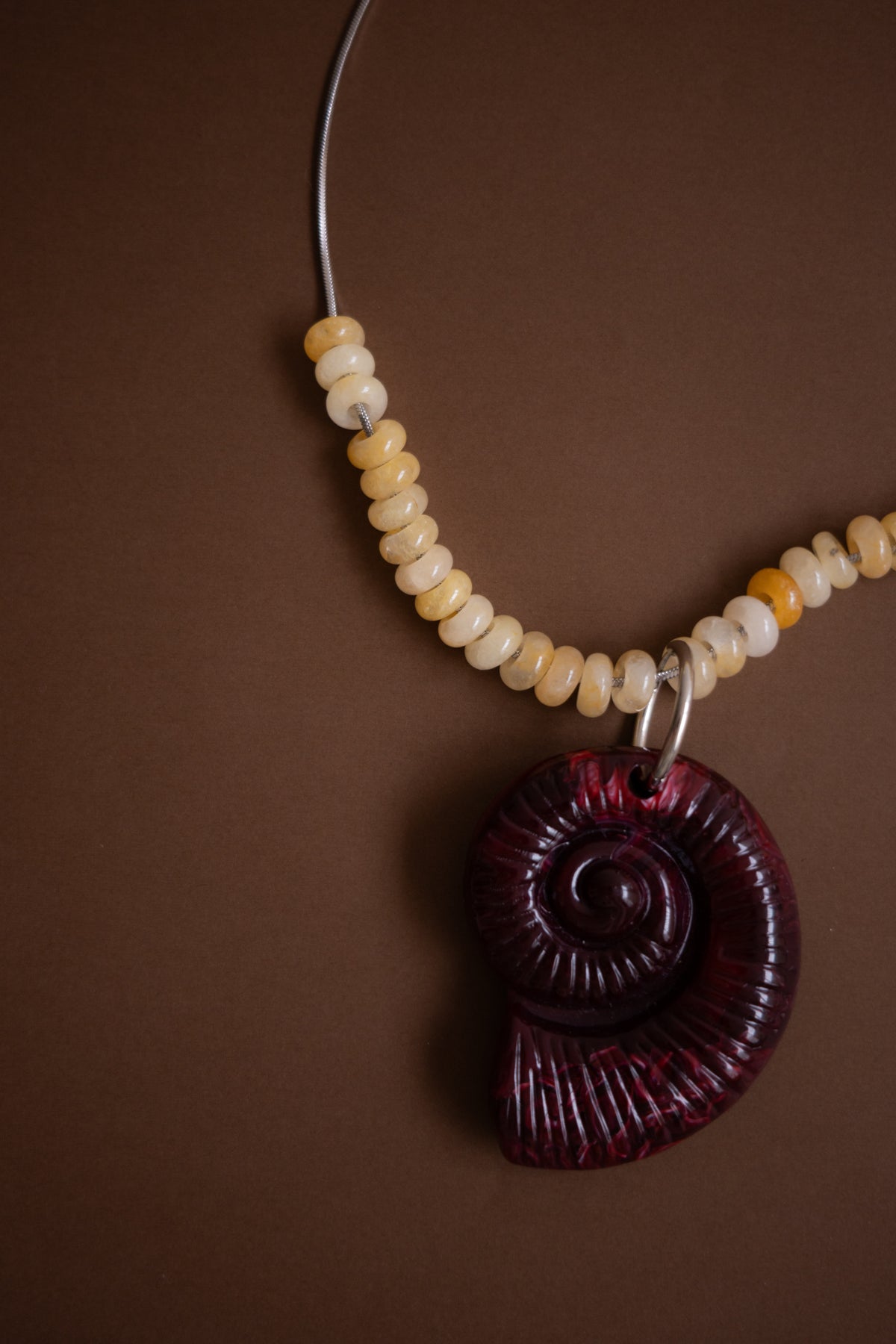Collar Yellow Jade
