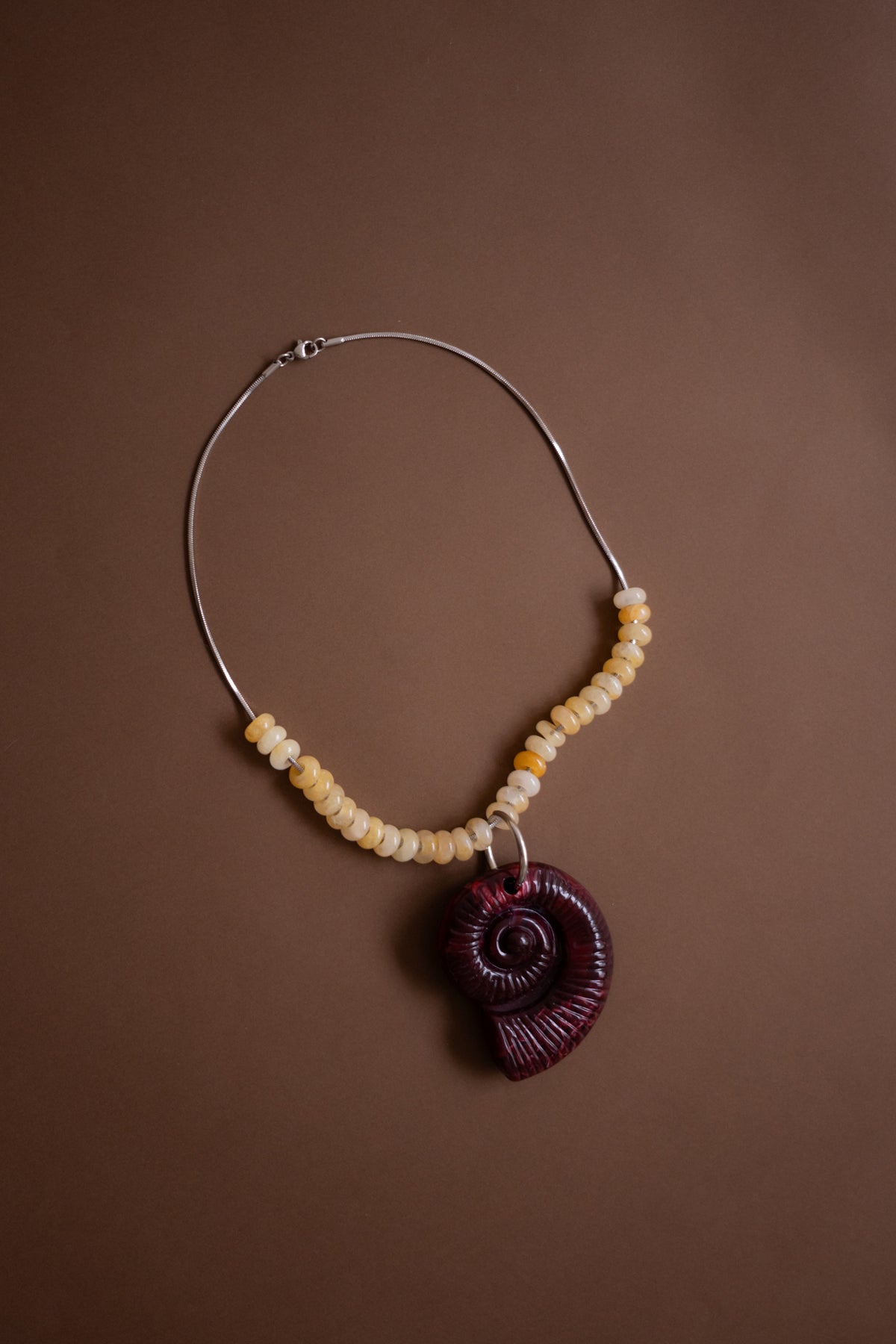Collar Yellow Jade